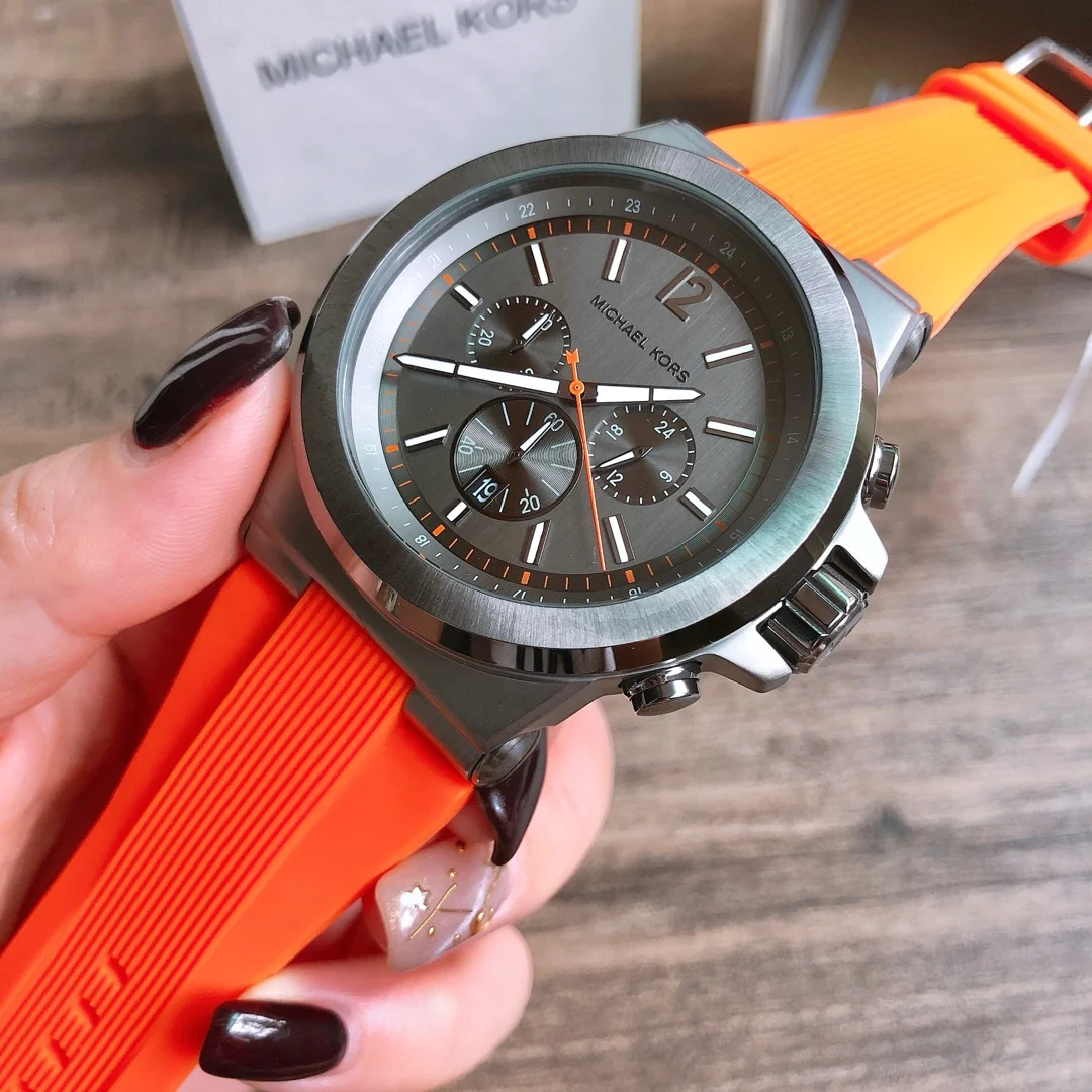 Stainless Bracelet Diver - Michael Kors herenhorloge van hoge kwaliteit,