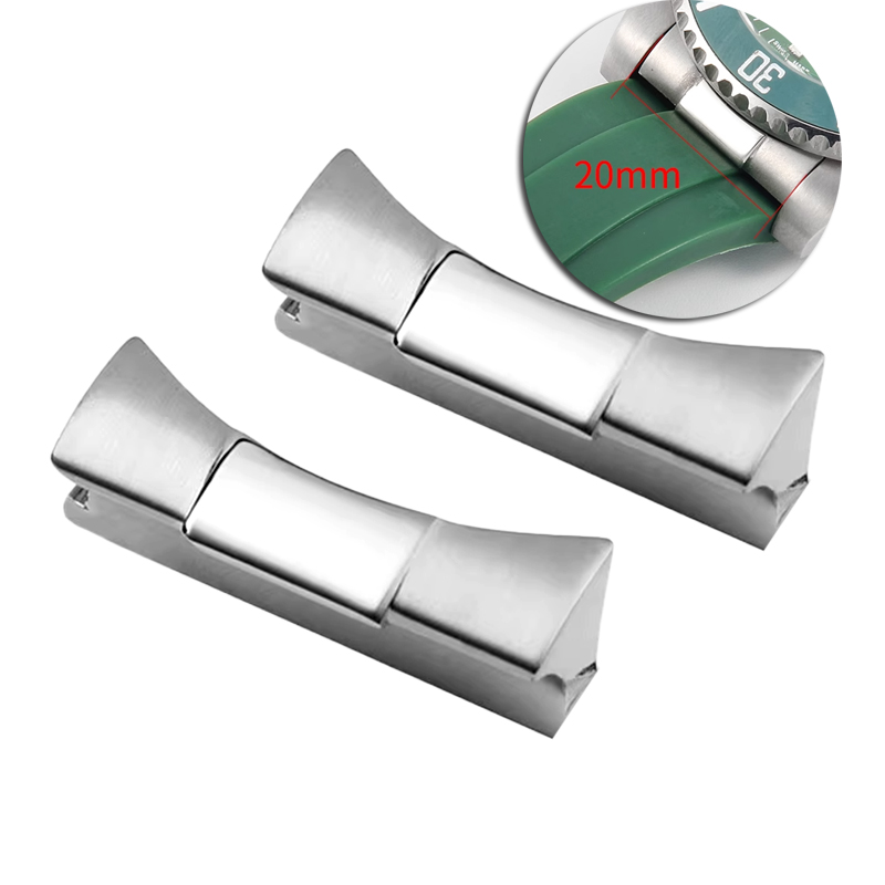 19 20 21 mm Solid End Link voo - Curved Spring Bar recensie en prijs