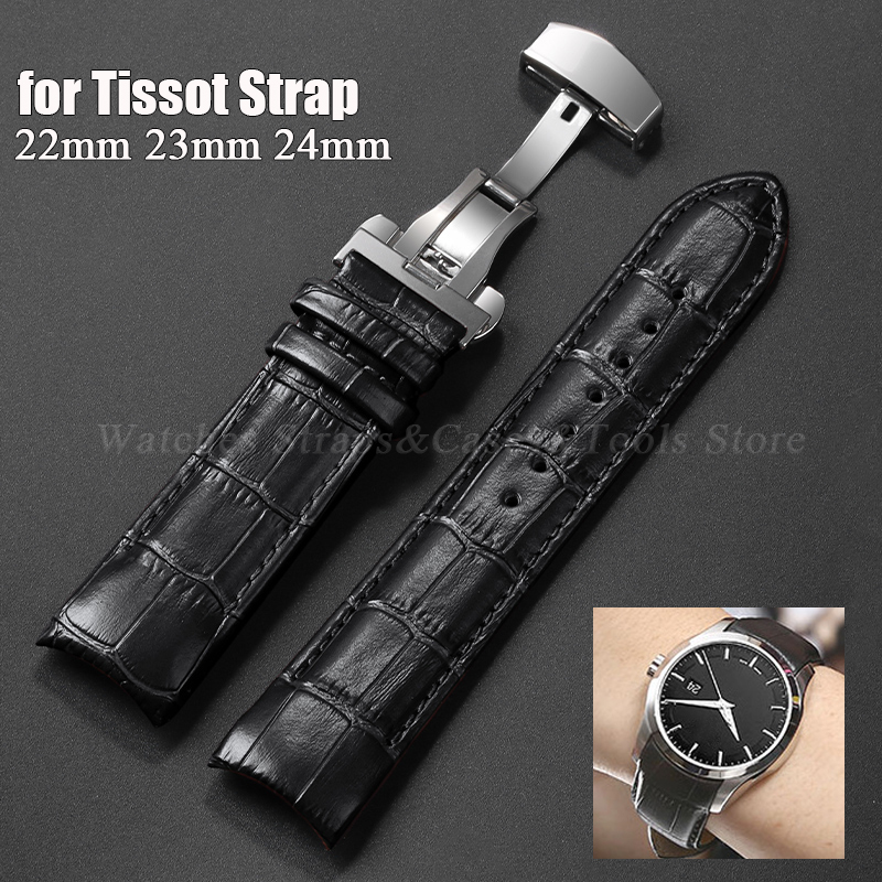 Kalfsleer Band Voor Tissot T03 - Curved Spring Bar recensie en prijs