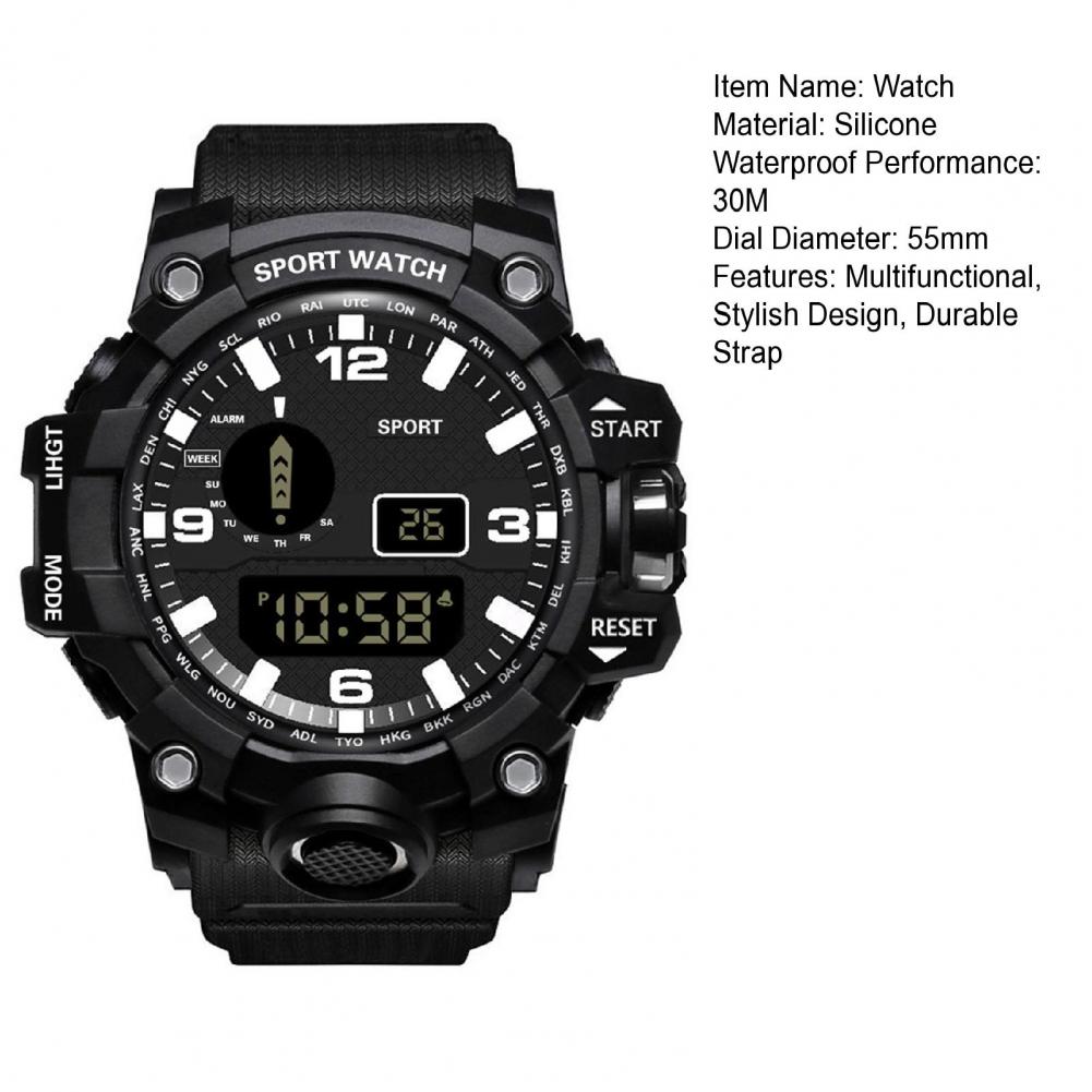 Multifunctioneel horloge voor  - Canvas Strap Watch recensie en prijs