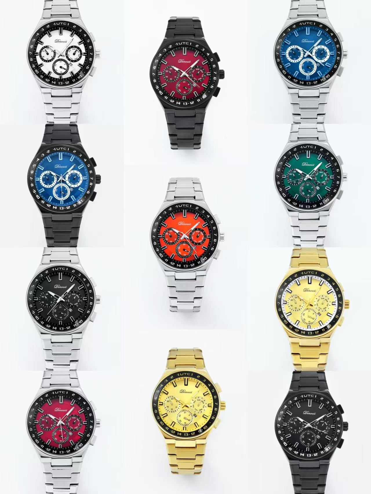 Multifunctioneel herenhorloge  - Suede Strap Watch recensie en prijs