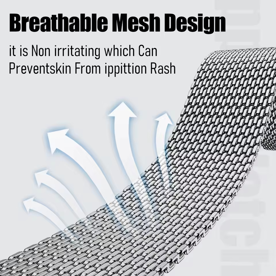 18/20/22mm Stalen Mesh Milanes - Milanese Loop Magnetic recensie en prijs