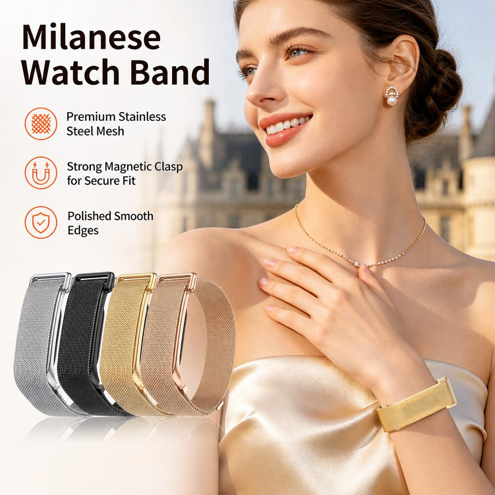 Magnetische Milanese horlogeba - Milanese Loop Magnetic recensie en prijs