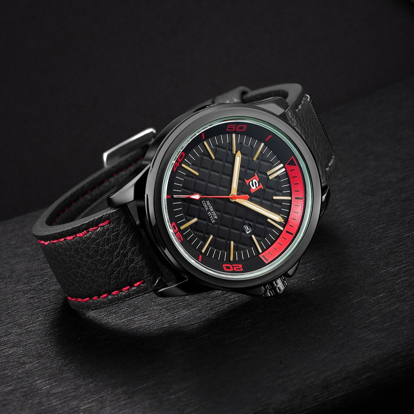 NS Simple Fashion herenhorloge - Suede Strap Watch recensie en prijs