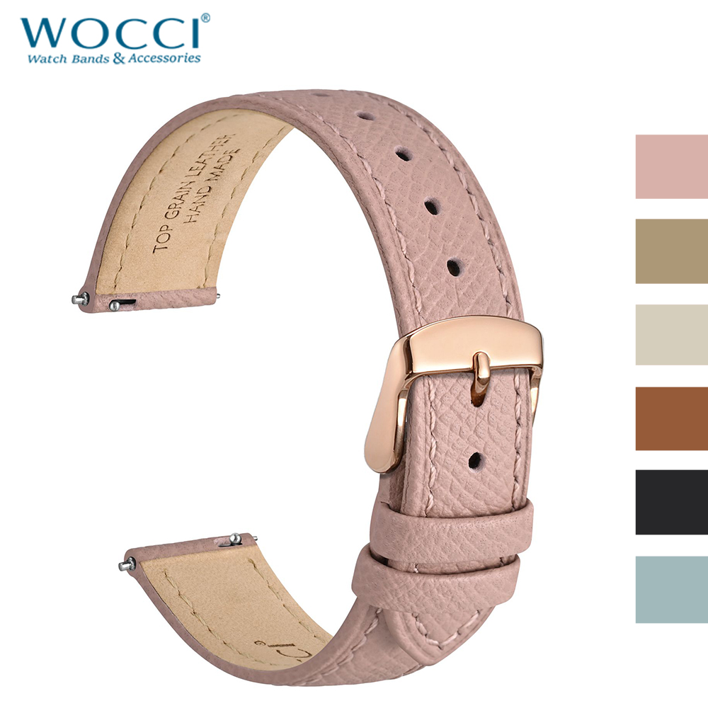 WOCCI Topnerf lederen horlogeb - Leather Strap Quick Release recensie en prijs